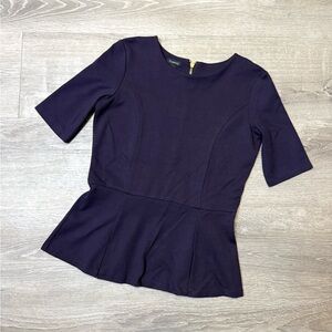 •TALBOTS• PEPLUM TOP